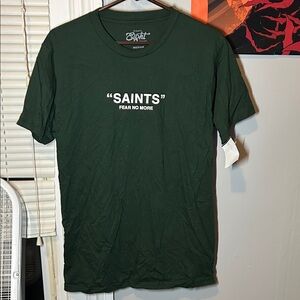 Eighty Eight Dark Green "SAINTS" Graphic Tee